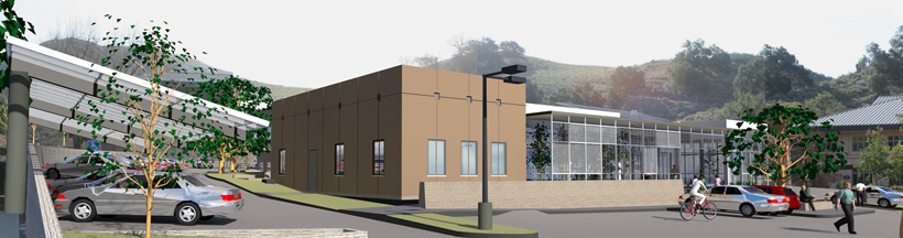 Las Virgenes Medical Center Addition & Remodel - ENR architects, Granbury, TX 76049 - NW Elevation